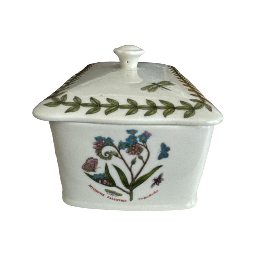 Portmeirion Susan Williams Porcelain Rectangular Lidded Trinket Box - Picture 4 of 10